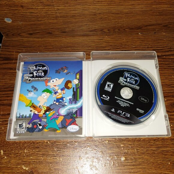 Phineas and Ferb: Across the 2nd Dimension (Sony PlayStation 3, PS3, 2011) - Picture 2 of 3